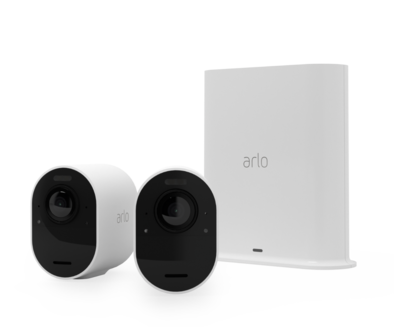 Arlo Ultra 2 Spotlight WiFi övervakningskamera, 2-pack