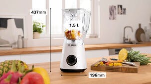 Bosch mixer MMB6141W, 1200 W, vit