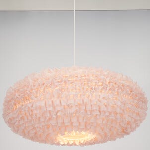 Northlight Chiffon taklampe