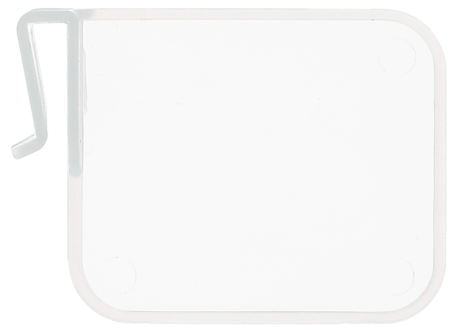 Avdelere til kjøleskapsdør, gjennomsiktige, 6-pakning