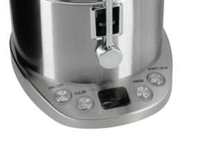 Saftsentrifuge 600 W, rustfritt stål, 5 programmer