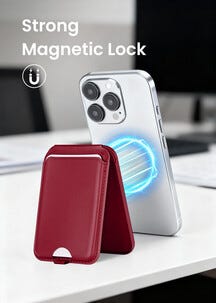 Anmiki MagSafe magnetisk kortholder med stativ