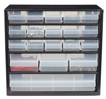 Cocraft sortimentskap, 19 skuffer