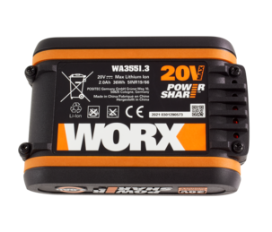Batteri 20 V/2.0 Ah Worx WA3551