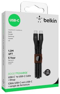 Laddkabel USB-C till USB-C, Belkin BoostCharge
