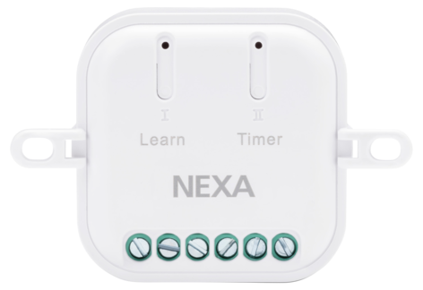 Nexa WBR-2203 inbyggnadsmottagare på/av med timer