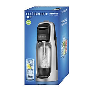 Hiilihapotuslaite SodaStream Jet Black Silver