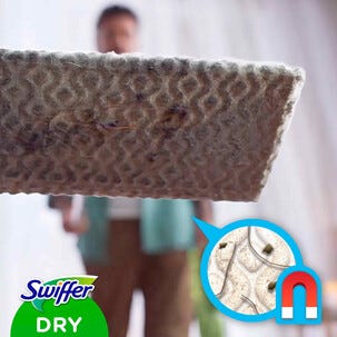 Swiffer Dry Pet refill rengöringsdukar med doft, 72-pack