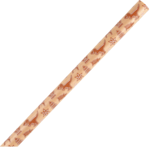 Julpapper kraft, 4 m x 70 cm