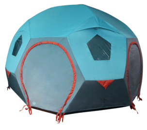 Kupoltält med ståhöjd, för 8 personer
