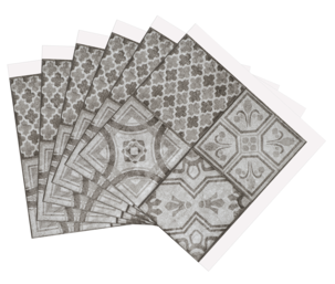 D-C-Fix selvklebende veggplater 30,5 × 30,5 cm, 6-pakning