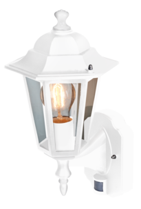 Northlight  utelampe klassisk IP33, med sensor
