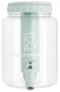 Behållare med tappkran och kylblock 2,5 liter