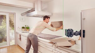 Bosch Quigo Green Ristilinjalaser, vihreä