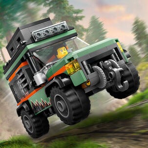 LEGO City 4-hjulsdriven terrängbil för bergskörning 60447, från 6 år