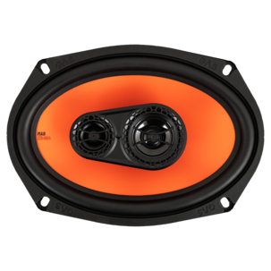 GAS Audio Power MAD X2-694 6x9 tum triaxialhögtalare 130 W RMS, 2-pack