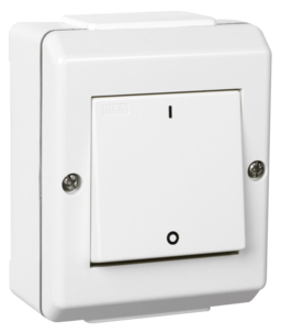 2-pol strømbryter påvegg utendørs, Elko RS