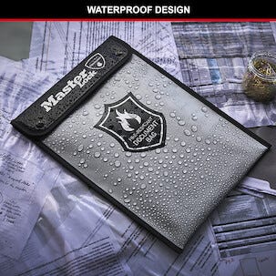 Masterlock Paloturvallinen asiakirjapussi FBWLZ0EURHRO