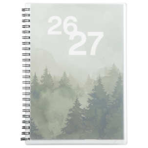 Veckokalender 26/27 A5 spiralbunden, med högtidsdagar