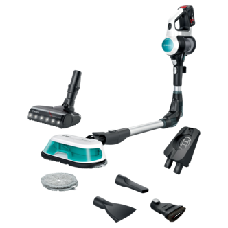 Bosch Unlimited 7 ProHygienic Aqua støvsuger med mopp