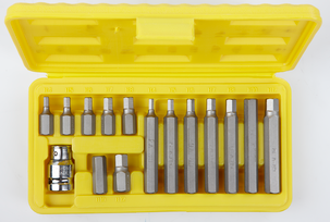 Bitssats med adapter