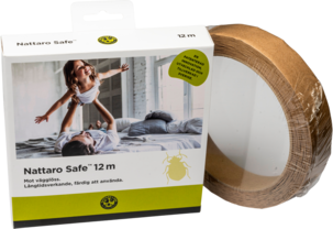 Nattaro Safe insektsmedel mot vägglöss, självhäftande tejp 