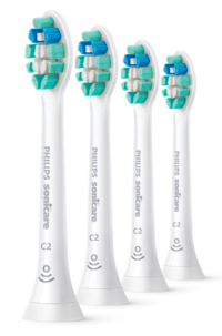 Philips Sonicare C2 Optimal Plaque Defence Harjaspää, 4 kpl