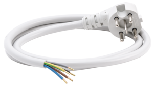 Gelia spiskabel med stickpropp Perilex, 1,3 meter