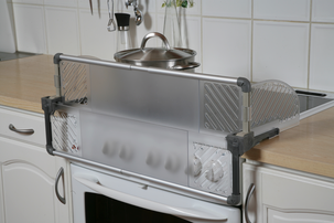 Knapp- och vredskydd till spisskydd 41-1123