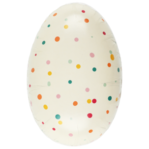 Påskägg papper, med färgglada motiv, 15 cm