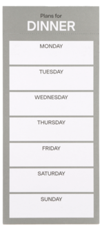 Muistilehtiö viikon ruokalista