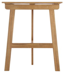 Balkongbord för vägg, 60 x 40 x 70 cm