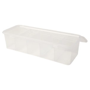 Kabelförvaringsbox i plast med lock