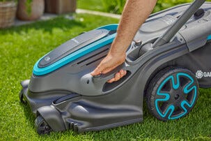 Gardena PowerMax Duo 46, 36 V gressklipper med batteri