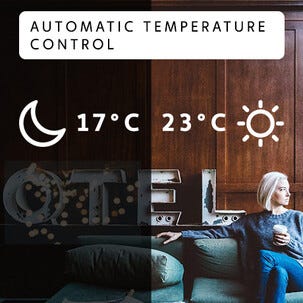 Element med glasfront 600 W 230 V Mill MB600DN