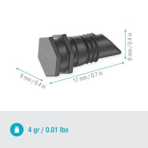 Gardena pluggar 3/16 tum till Micro-Drip, 10-pack