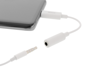 Aktiivinen 3,5 mm:n sovitin USB-C, Deltaco