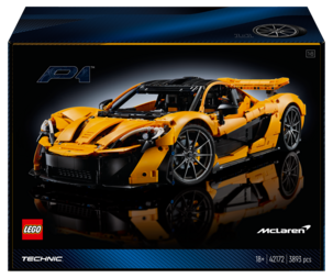 LEGO Technic McLaren P1 Hyperauto 42172, yli 18-vuotiaille