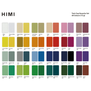 Himi gouache 48 farger