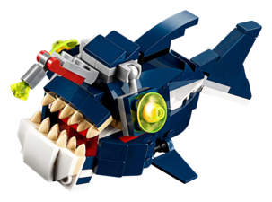 LEGO Creator 3-in-1 Syvänmeren olennot 31088, yli 7-vuotiaille