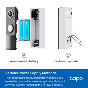 TP-Link Tapo D235 dørklokke med kamera