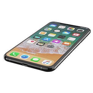 Skärmskydd i glas för iPhone X/XS, Belkin Screenforce TemperedCurve