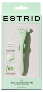 Estrid Starttipaketti, jossa sheiveri, terät ja seinäteline
