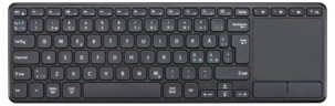 Trådlöst Bluetooth tangentbord med touchpad, Exibel