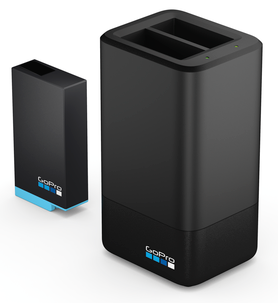 GoPro Dual Battery Charger + Battery til GoPro Max
