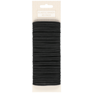 Hårsnoddar tunna 40-pack