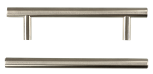 Håndtak, matt rustfritt stål