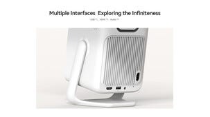 Wanbo T2 Ultra smart hjemmekinoprojektor, hvit