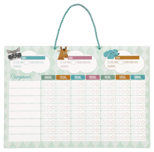 Magnetisk belønningstavle 