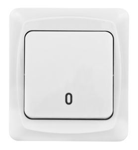 Virtakytkin 2-napainen, pinta-asennettava Cotech